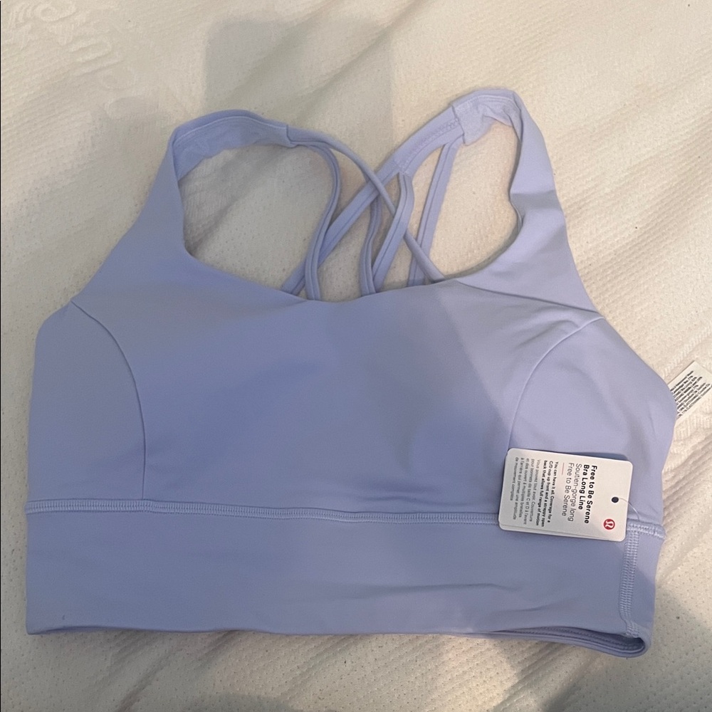 lululemon free to be serene longline bra